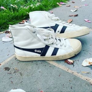 White and black Gola shoes. From local store- 6W